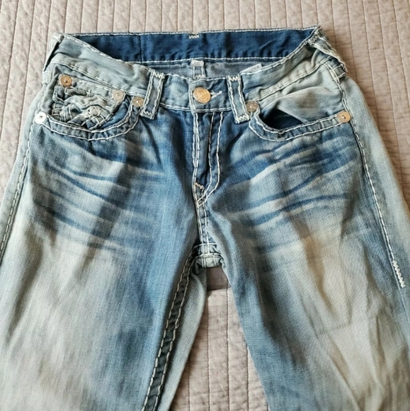 Lot of 3 True Religion Straight Legged Jeans - Picture 6 of 11